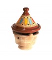 Fango africano turibolo - artigiano 24cm - braciere-