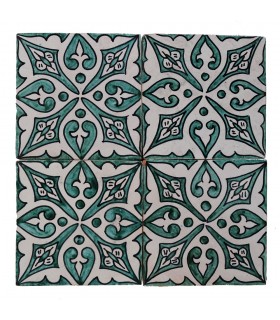 Al-Andalus - piastrelle artigianali di 14,5 cm - parecchi disegni - - modello 19