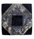 Fine cloth and velvet - pad 40 cm - several colors - design Arabic