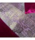 Cojín Tela Fina y Terciopelo - 40 cm - Varios Colores - Diseño Arabe