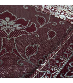 Cojín Tela Fina y Terciopelo - 40 cm - Varios Colores - Diseño Arabe