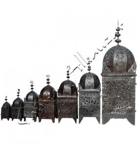 Lámpara de Hierro Calado - Diseño Arabe-Desde 40cm Hasta 1,7 m