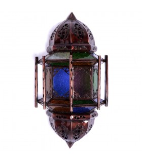Applique verre tirant d'eau - barres - Multicolor - 37 cm