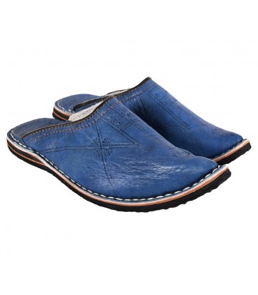 Babucha Piel Aladino Lisa - Varios Colores - NOVEDAD