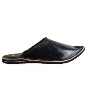 Babucha Piel Aladino Lisa - Varios Colores - NOVEDAD