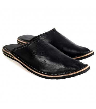 Babucha Piel Aladino Lisa - Varios Colores - NOVEDAD