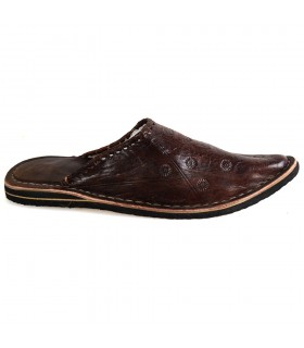 Babucha Piel Aladino Lisa - Varios Colores - NOVEDAD