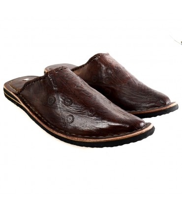 Babucha Piel Aladino Lisa - Varios Colores - NOVEDAD