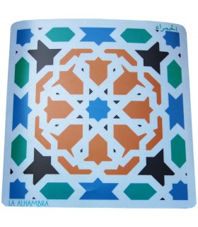 Mousepad - mosaico - Alhambra - Granada