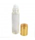 Perfumero Cristal - Roll On - 10 ml - Cabeza Dorada