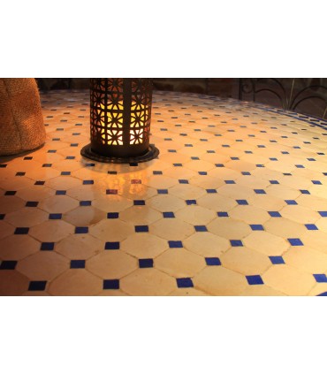Table mosaic artisan - handmade - various sizes and colors