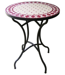 Mesa Mosaico Artesana - Hecha a Mano - Varias Medidas y Colores