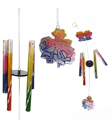 Mobile campaign wind - pink Multicolor - casting - 35 cm