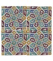 Andalusian Tile - 14.5 cm - Handmade - Model 30