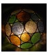 Lámpara Esfera Cristal Colores - Arabe - Andalusi - 2 Tamaños