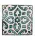 Al-Andalus - 10 cm - verschiedene Designs - handgefertigte Fliesen - Modell 31