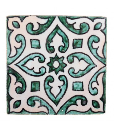 Al-Andalus - telha artesanal de 10cm - vários modelos - - modelo 31
