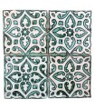 Azulejo Andalusí - 10 cm - Varios Diseños- Artesanal- Modelo 31
