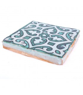 Al-Andalus - 10 cm - verschiedene Designs - handgefertigte Fliesen - Modell 31