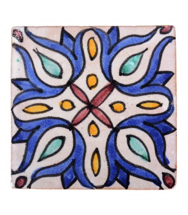 Al-Andalus - 10 cm - several designs - handcrafted tile - model 32