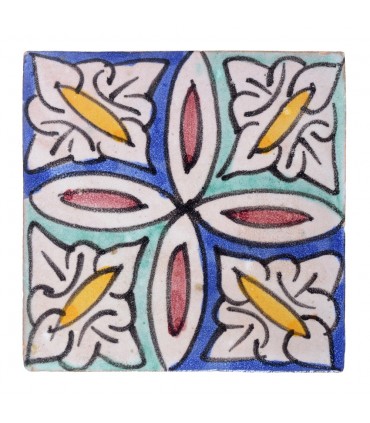 Azulejo Andalusí - 10 cm - Varios Diseños- Artesanal- Modelo 33