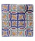 Al-Andalus - carreaux faits à la main 10 cm - plusieurs motifs - - modèle 33