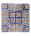 Azulejo Andalusí - 10 cm - Varios Diseños- Artesanal- Modelo 33