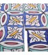 Azulejo Andalusí - 10 cm - Varios Diseños- Artesanal- Modelo 33