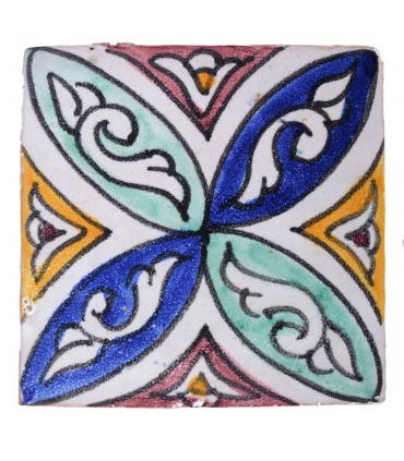Al-Andalus - 10 cm - several designs - handcrafted tile - model 34