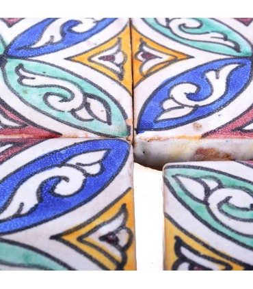 Al-Andalus - 10 cm - several designs - handcrafted tile - model 34