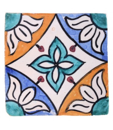 Azulejo Andalusí - 10 cm - Varios Diseños- Artesanal- Modelo 35