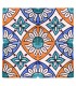 Al-Andalus - 10 cm - several designs - handcrafted tile - model 35