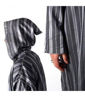 Marokkanische Djellaba mit Kapuze - klassisch - verschiedene Modelle