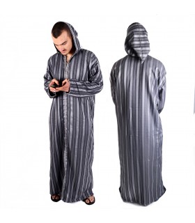 Djellaba marocaine avec capuche - style classique - divers modèles