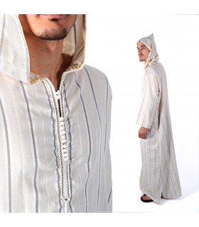 Chilaba Marroquí Con Capucha - Estilo Clásico - Varios Modelos