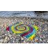 Tela Algodón  India - Espiral Arco Iris - NOVEDAD - 120 x 220 cm