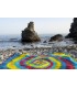 Tela Algodón  India - Espiral Arco Iris - NOVEDAD - 120 x 220 cm