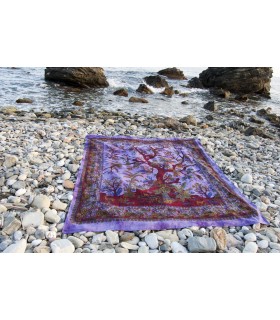 India-Cotton Tree of Life Fabric-Crafts-210 x 140 cm
