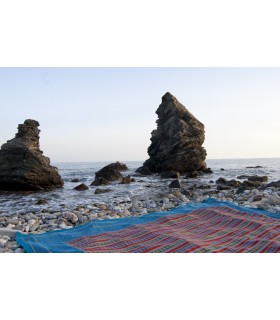 Tela Algodón - Estampado Africano- Calidad Especial-220 x256 cm