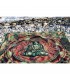 Artisanat tissu de coton en Inde-Buddha-240 x 210 cm
