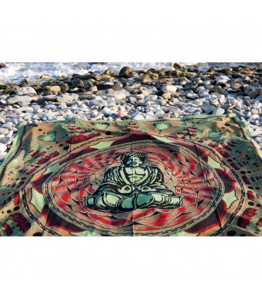 Material Baumwolle Lotus Indien - Budha Mosaico-Artesana - 240 x 210 cm