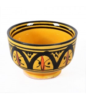 Mini Cuenco Especiero Árabe - Cerámica - Pintado a Mano - Varios Colores - 8 cm