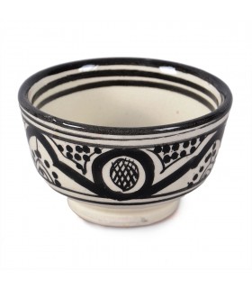 Mini Cuenco Especiero Árabe - Cerámica - Pintado a Mano - Varios Colores - 8 cm