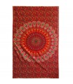 Tela Algodon India - Pluma Pavo Real - Artesana - 210 x 140 cm
