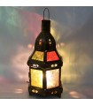 Farol - esagonale - Multicolor - 22 cm - grande