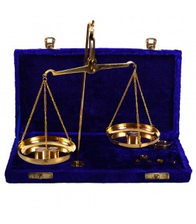 Bilancia di precisione Gr - Mg - velluto manica o in legno