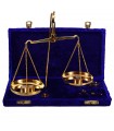 Precision scale of 1/100 gr. - Velvet Cover - Velvet Box