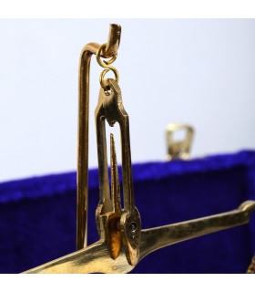 Bilancia di precisione Gr - Mg - velluto manica o in legno