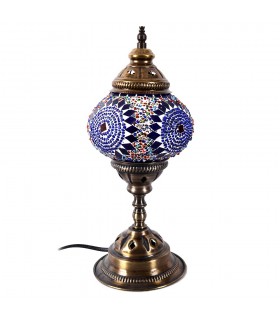 Lampe Türkisch - Boden - Murano Glas - Mosaik