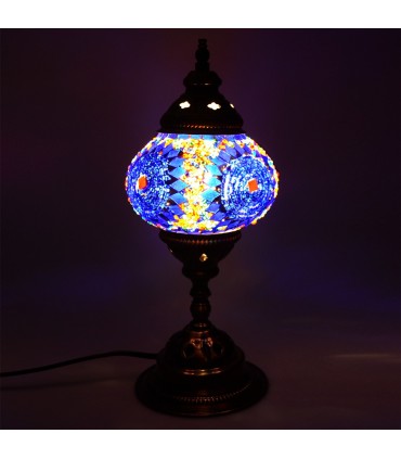 Lampes turque - Plancher - Verre de Murano - Mosaïque